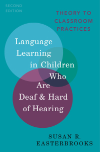Imagen de portada: Language Learning in Children Who Are Deaf and Hard of Hearing 2nd edition 9780197524886