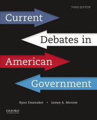 Imagen de portada: Current Debates in American Government 3rd edition 9780197534298
