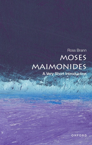 Cover image: Moses Maimonides 1st edition 9780197536988