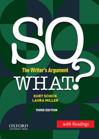 Cover image: SO WHAT? (w/ Readings) 3rd edition 9780197537213