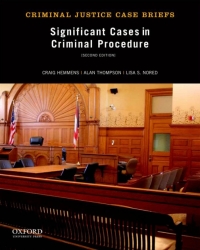 Cover image: Significant Cases in Criminal Procedure 2nd edition 9780199957910