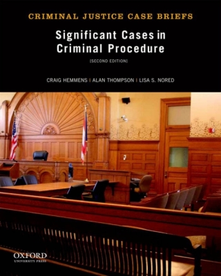 Cover image: Significant Cases in Criminal Procedure 2nd edition 9780195330373