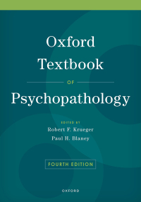 Cover image: Oxford Textbook of Psychopathology 4th edition 9780197542521