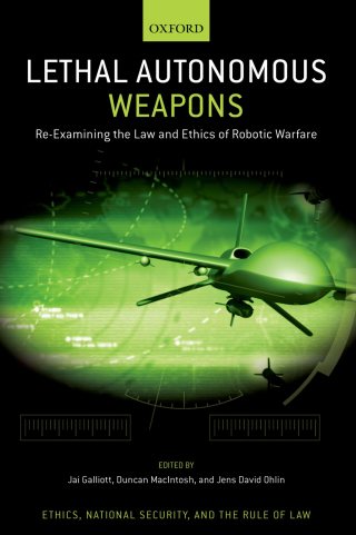 Cover image: Lethal Autonomous Weapons 1st edition 9780197546048