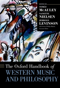 Titelbild: The Oxford Handbook of Western Music and Philosophy 1st edition 9780199367313