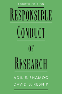 Cover image: Responsible Conduct of Research 4th edition 9780197547090