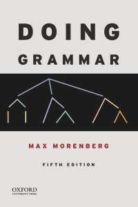 Cover image: Doing Grammar 5th edition 9780199947331