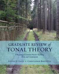 Cover image: Graduate Review of Tonal Theory 9780195376982