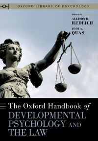 Imagen de portada: The Oxford Handbook of Developmental Psychology and the Law 9780197549513