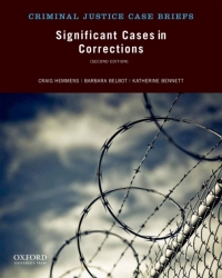 Cover image: Significant Cases in Corrections 2nd edition 9780199948581