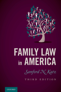 Cover image: Family Law in America 3rd edition 9780197554319