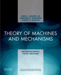 Cover image: Theory of Machines and Mechanisms 5th edition 9780190264505