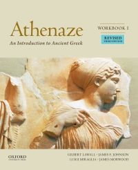Cover image: Athenaze, Workbook I: An Introduction to Ancient Greek 3rd edition 9780190607685