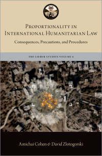 Imagen de portada: Proportionality in International Humanitarian Law 9780197556726