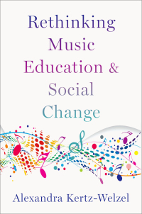 Titelbild: Rethinking Music Education and Social Change 9780197566275