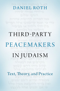 Cover image: Third-Party Peacemakers in Judaism 9780197566770