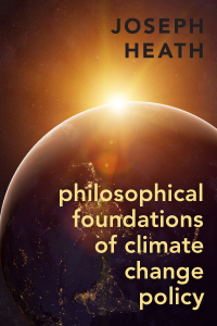Titelbild: Philosophical Foundations of Climate Change Policy 9780197567982