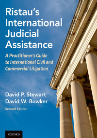 Immagine di copertina: Ristau's International Judicial Assistance 2nd edition 9780199812714