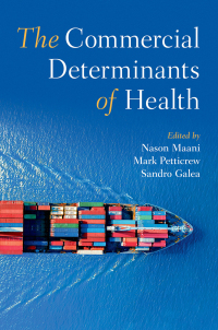 Cover image: The Commercial Determinants of Health 9780197578742