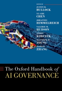 Cover image: The Oxford Handbook of AI Governance 1st edition 9780197579329
