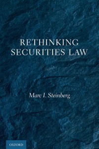 Titelbild: Rethinking Securities Law 9780197583142