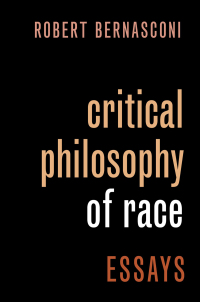 Cover image: Critical Philosophy of Race 1st edition 9780197587973