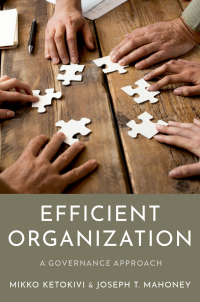 Cover image: Efficient Organization 9780197610299