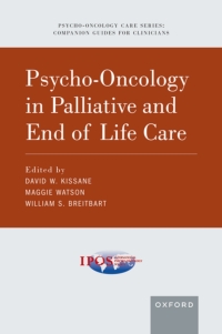 Cover image: Psycho-Oncology in Palliative and End of Life Care 9780197615935