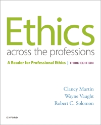 Imagen de portada: Ethics Across the Professions 3rd edition 9780197617090