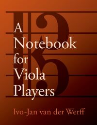 صورة الغلاف: A Notebook for Viola Players 9780197619438