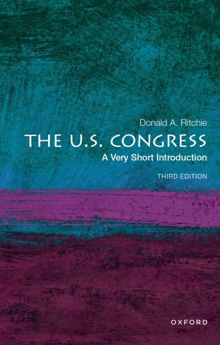 Cover image: The U.S. Congress: A Very Short Introduction 3rd edition 9780197620786