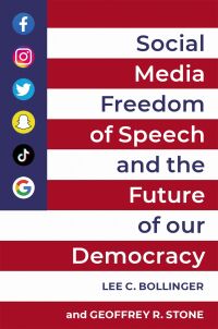 Cover image: Social Media, Freedom of Speech, and the Future of our Democracy 9780197621080