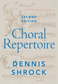 Cover image: Choral Repertoire 2nd edition 9780197622407