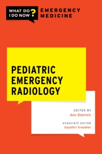 Imagen de portada: Pediatric Emergency Radiology 9780197628553