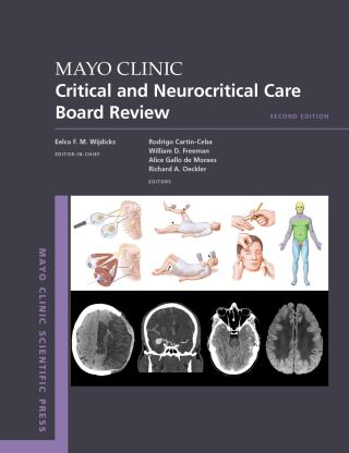 Cover image: Mayo Clinic Critical and Neurocritical Care Board Review 2nd edition 9780197628638