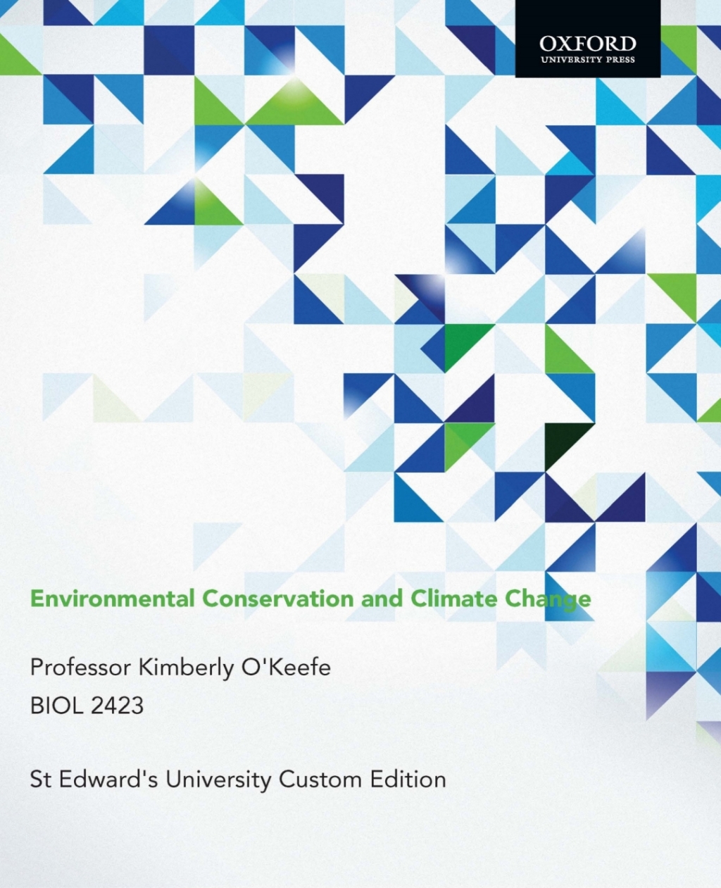 Global Change Biology Custom St Edwards