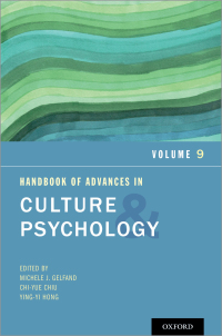 صورة الغلاف: Handbook of Advances in Culture and Psychology 9780197631669