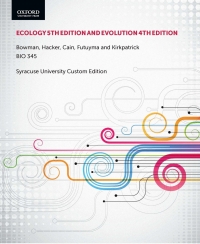 Cover image: Ecology 5E Evol 4E Custom SU 9780197634585