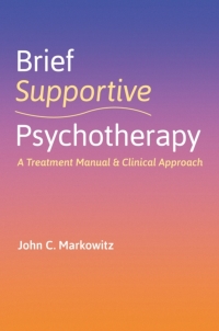 Titelbild: Brief Supportive Psychotherapy 9780197635803