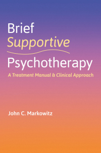 Cover image: Brief Supportive Psychotherapy 9780197635803