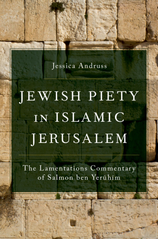Cover image: Jewish Piety in Islamic Jerusalem 9780197639559
