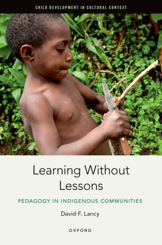 Cover image: Learning Without Lessons 9780197645598