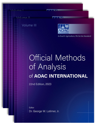 Imagen de portada: Official Methods of Analysis of AOAC INTERNATIONAL 9780197610138