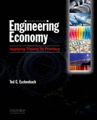 Cover image: Engineering Economy: Applying Theory to Practice 3rd edition 9780199772766