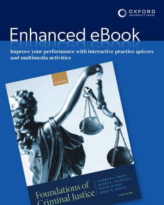 Cover image: Foundations of Criminal Justice 4th edition 9780197659830