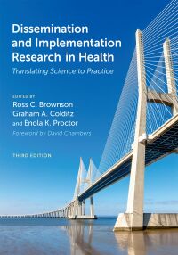 صورة الغلاف: Dissemination and Implementation Research in Health 3rd edition 9780197660690