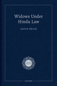 Cover image: Widows Under Hindu Law 9780197664544