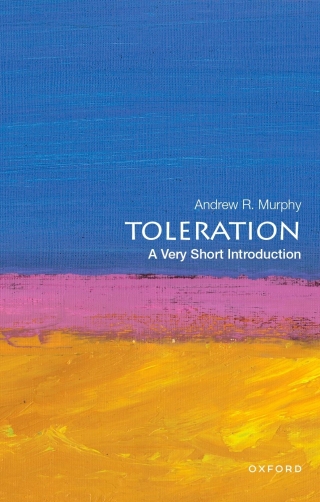 Cover image: Toleration: A Very Short Introduction 1st edition 9780197664957