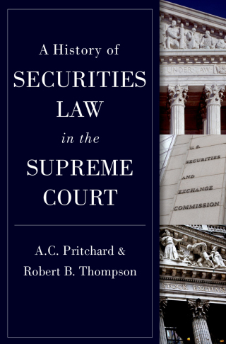 Cover image: A History of Securities Law in the Supreme Court 9780197665916