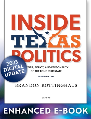 Cover image: Inside Texas Politics 4th edition 9780197672419